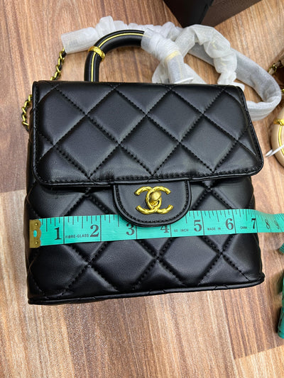 CHANEL MINI SQUARE TOP HENDEL FLAP