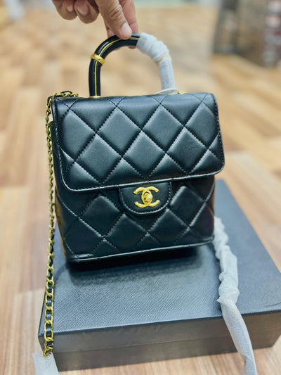 CHANEL MINI SQUARE TOP HENDEL FLAP